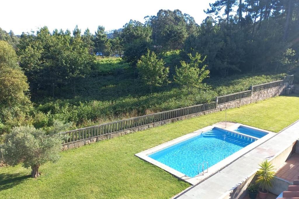 "Sanxenxo Holidays" Atico Con Garaje, Barbacoa Y Piscina A 5 Min Del Centro Екстериор снимка