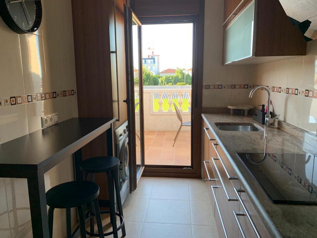 "Sanxenxo Holidays" Atico Con Garaje, Barbacoa Y Piscina A 5 Min Del Centro Екстериор снимка