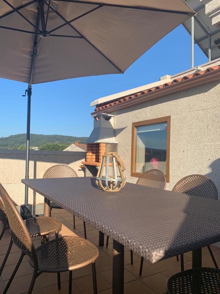 "Sanxenxo Holidays" Atico Con Garaje, Barbacoa Y Piscina A 5 Min Del Centro Екстериор снимка