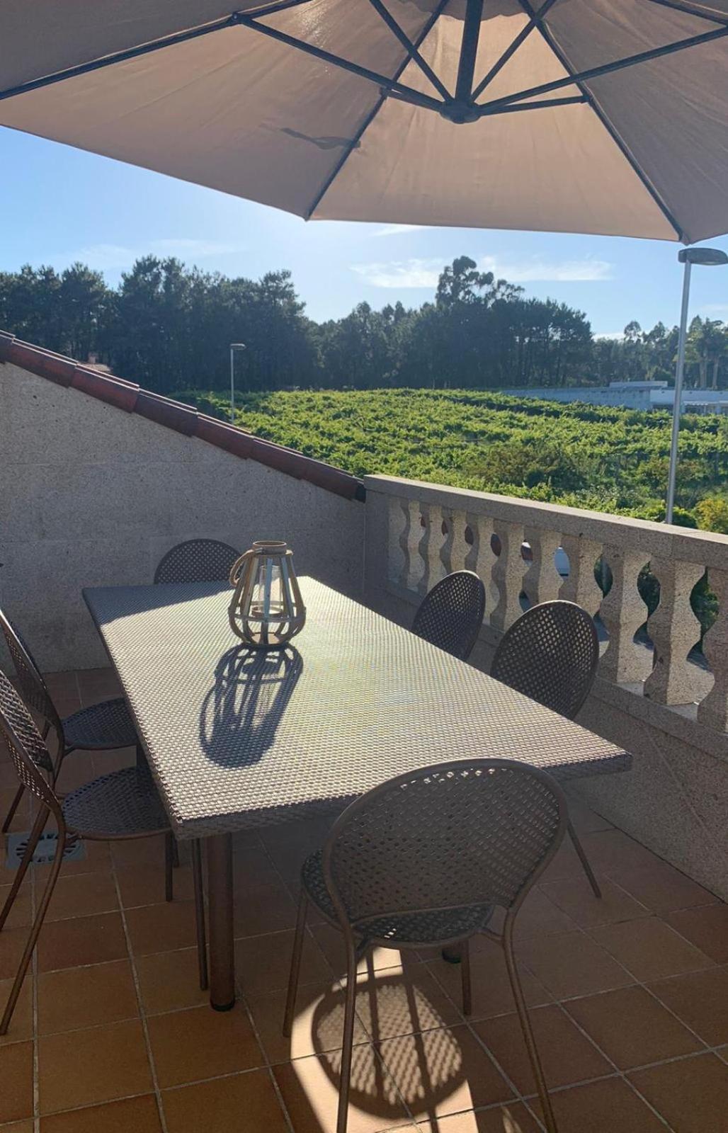 "Sanxenxo Holidays" Atico Con Garaje, Barbacoa Y Piscina A 5 Min Del Centro Екстериор снимка